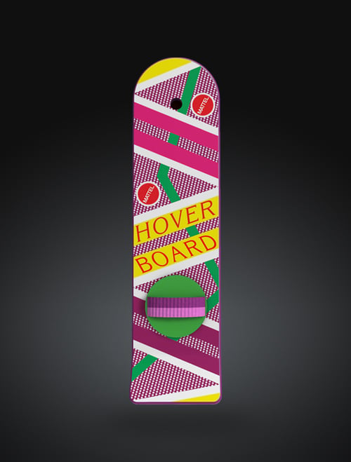 Back To The Future II Pitbull Hoverboard Rideable Skateboard 