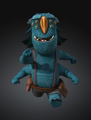 Check out this transparent Trollhunters character Blinky Galadrigal PNG  image